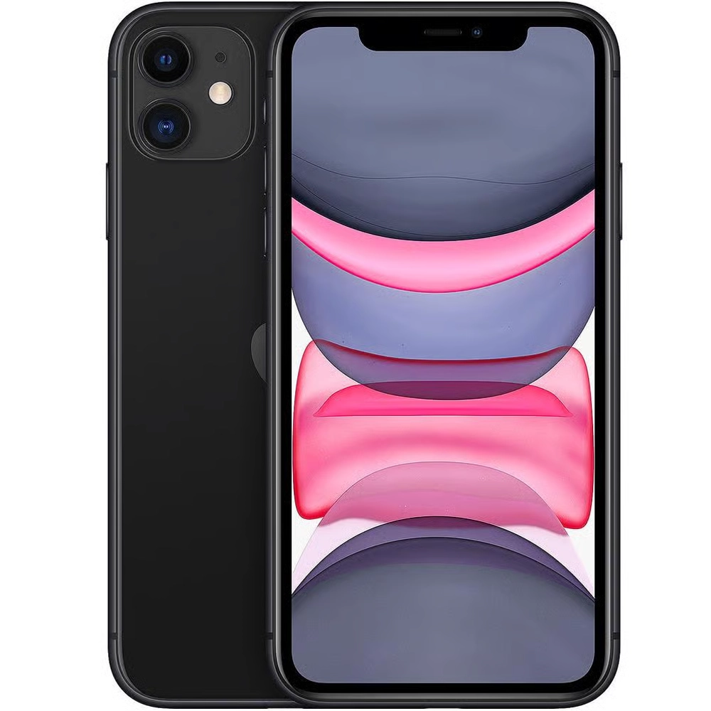 iPhone 11 Negro iPhone 11 Negro vista frontal y trasera