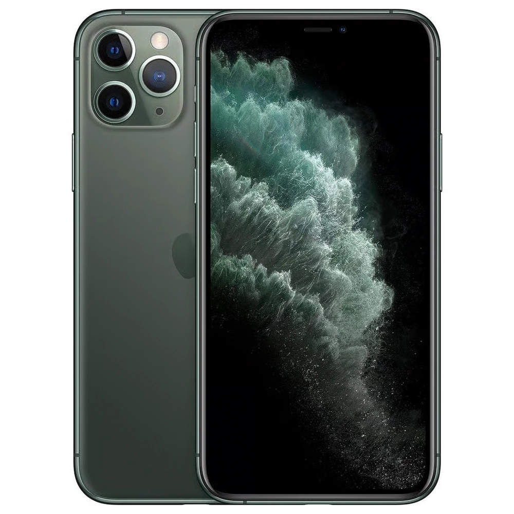 iPhone 11 Pro Verde iPhone 11 Pro Verde vista frontal y trasera