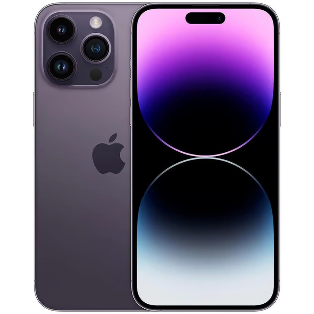 iPhone 14 Pro Max Morado iPhone 14 Pro Max Morado vista frontal y trasera