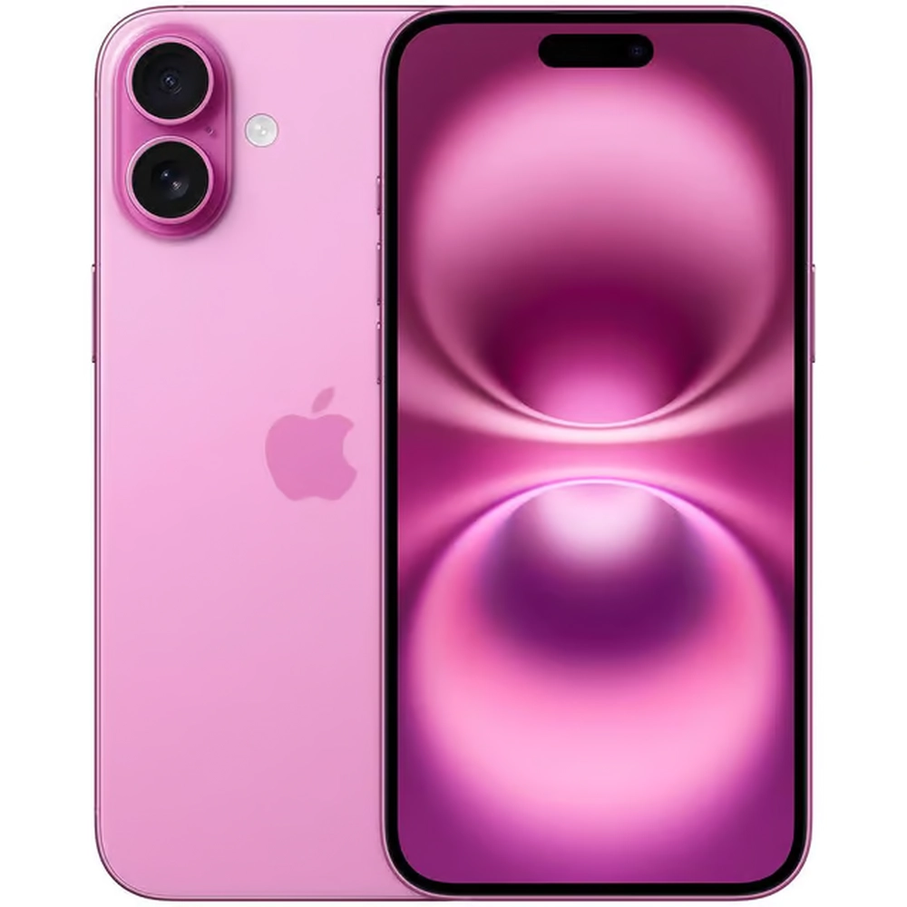 iPhone 16 Plus Rosa iPhone 16 Plus Rosa vista frontal y trasera